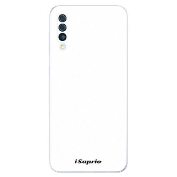 Silikonové odolné pouzdro iSaprio - 4Pure - bílé na mobil Samsung Galaxy A50 (Silikonový kryt, obal, pouzdro iSaprio - 4Pure - bílé na mobilní telefon Samsung Galaxy A50)