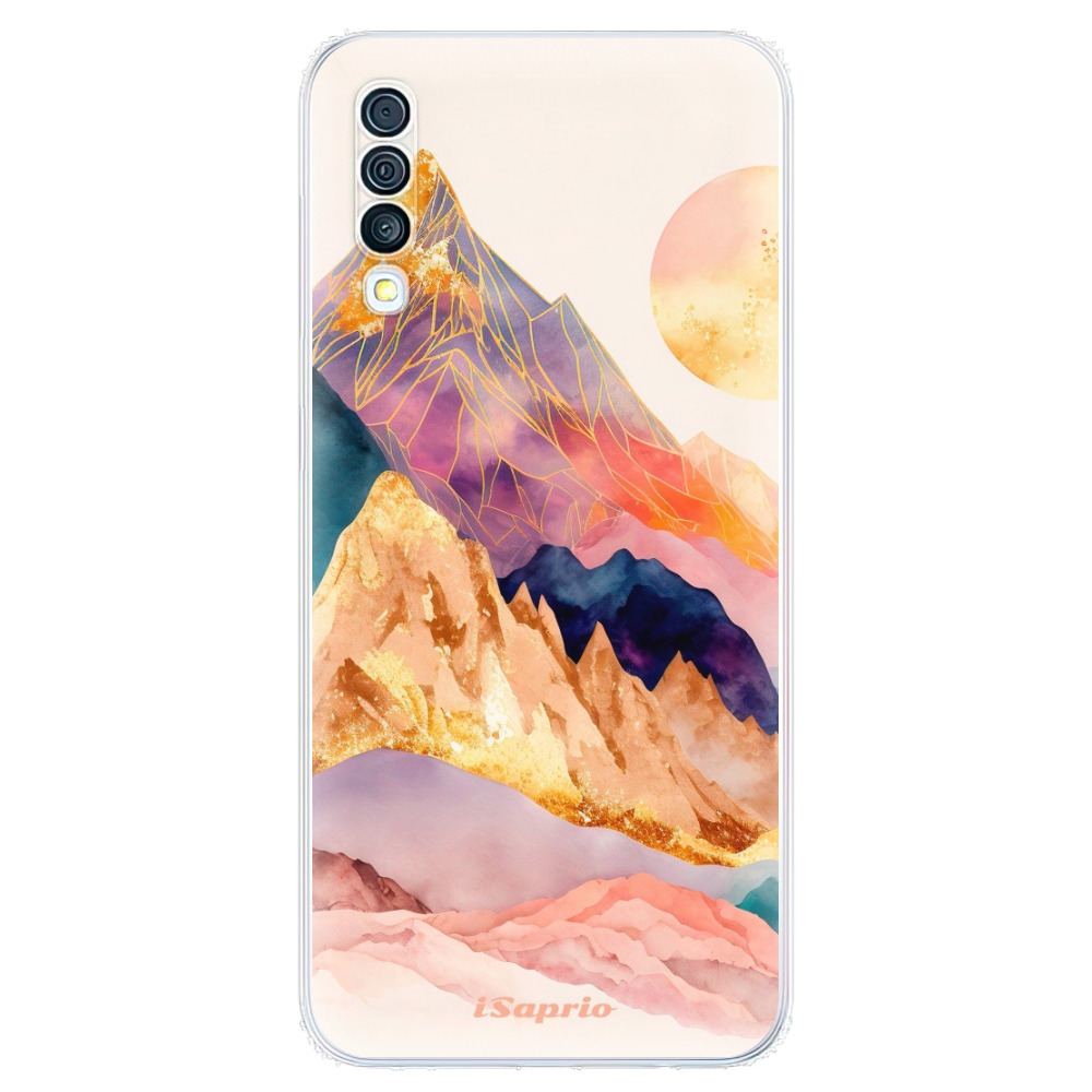 Odolné silikonové pouzdro iSaprio - Abstract Mountains - Samsung Galaxy A50