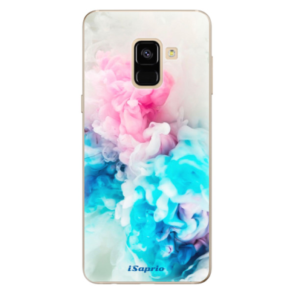 Silikonové odolné pouzdro iSaprio - Watercolor 03 na mobil Samsung Galaxy A8 2018 (Silikonový kryt, obal, pouzdro iSaprio - Watercolor 03 na mobilní telefon Samsung Galaxy A8 2018)