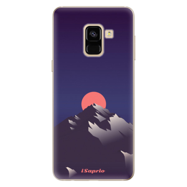 Silikonové odolné pouzdro iSaprio - Mountains 04 na mobil Samsung Galaxy A8 2018 (Silikonový kryt, obal, pouzdro iSaprio - Mountains 04 na mobilní telefon Samsung Galaxy A8 2018)
