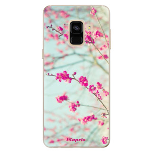 Silikonové pouzdro iSaprio - Samsung Galaxy A8 2018 - Blossom 01