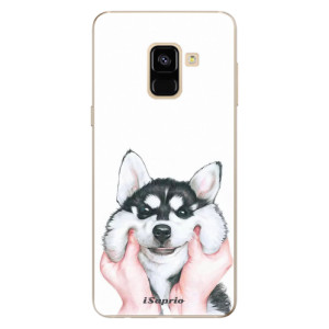Silikonové pouzdro iSaprio - Samsung Galaxy A8 2018 - Malamute 01