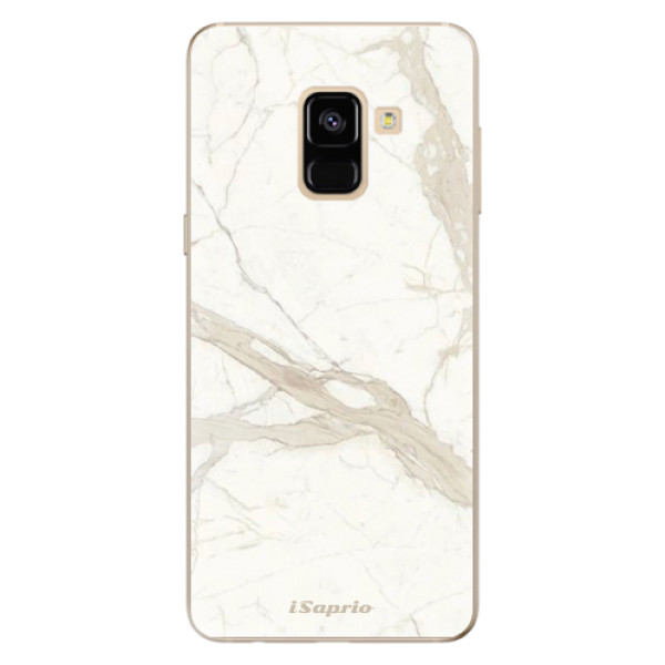 Silikonové odolné pouzdro iSaprio - Marble 12 na mobil Samsung Galaxy A8 2018 (Silikonový kryt, obal, pouzdro iSaprio - Marble 12 na mobilní telefon Samsung Galaxy A8 2018)