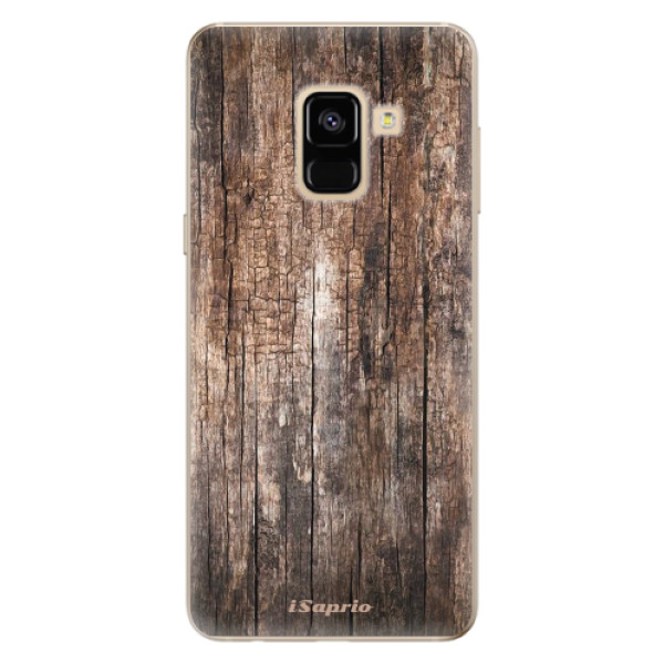 Odolné silikonové pouzdro iSaprio - Wood 11 - Samsung Galaxy A8 2018