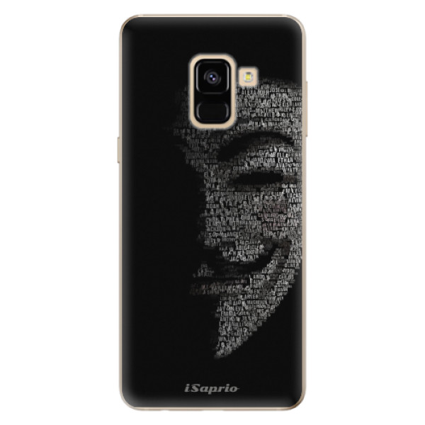Silikonové odolné pouzdro iSaprio - Vendeta 10 na mobil Samsung Galaxy A8 2018 (Silikonový kryt, obal, pouzdro iSaprio - Vendeta 10 na mobilní telefon Samsung Galaxy A8 2018)