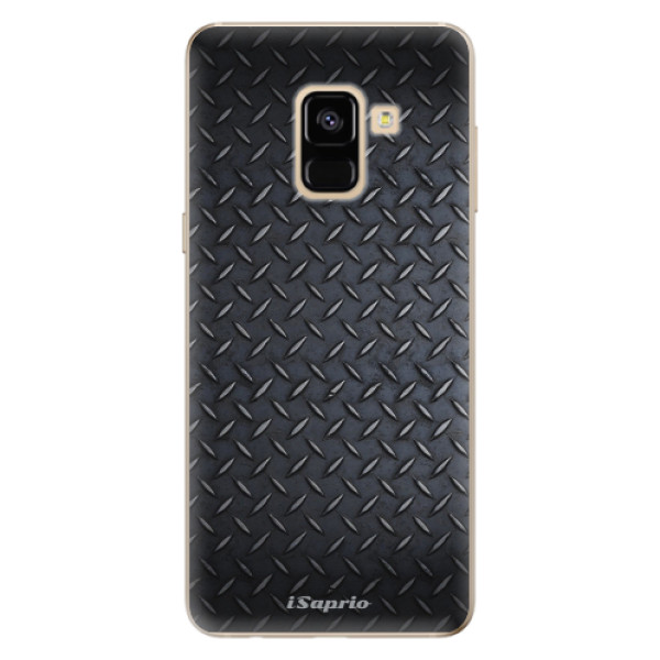 Silikonové odolné pouzdro iSaprio - Metal 01 na mobil Samsung Galaxy A8 2018 (Silikonový kryt, obal, pouzdro iSaprio - Metal 01 na mobilní telefon Samsung Galaxy A8 2018)
