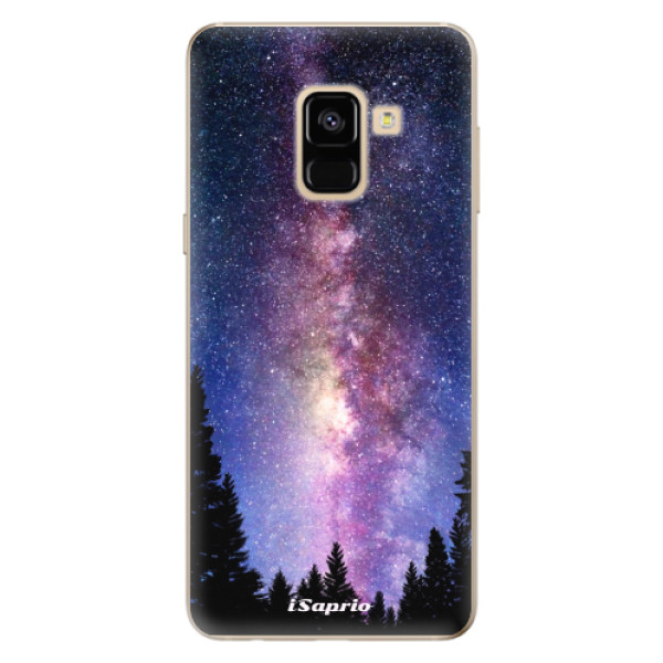 Silikonové odolné pouzdro iSaprio - Milky Way 11 na mobil Samsung Galaxy A8 2018 (Silikonový kryt, obal, pouzdro iSaprio - Milky Way 11 na mobilní telefon Samsung Galaxy A8 2018)