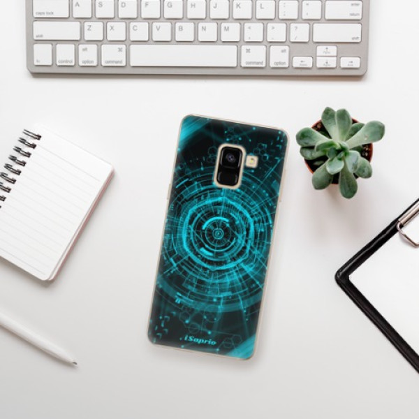 Silikonové pouzdro iSaprio - Samsung Galaxy A8 2018 - Technics 02
