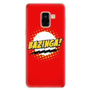 Silikonové pouzdro iSaprio - Samsung Galaxy A8 2018 - Bazinga 01