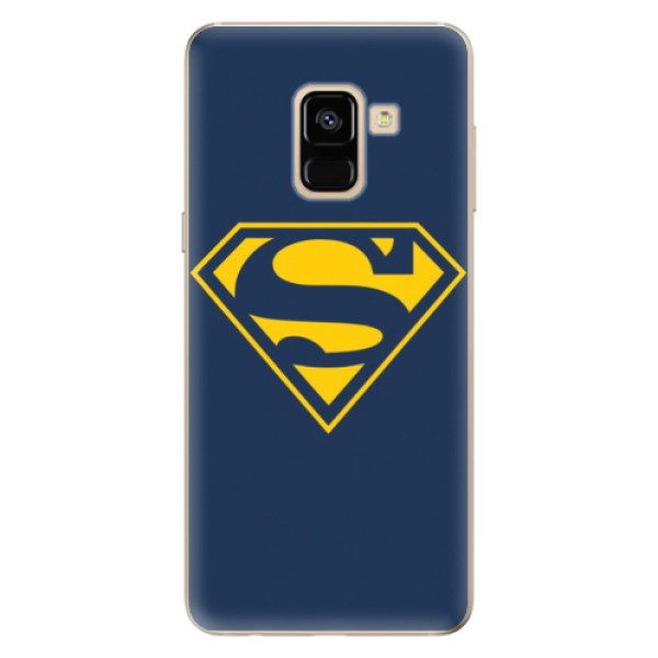Silikonové odolné pouzdro iSaprio - Superman 03 na mobil Samsung Galaxy A8 2018 (Silikonový kryt, obal, pouzdro iSaprio - Superman 03 na mobilní telefon Samsung Galaxy A8 2018)