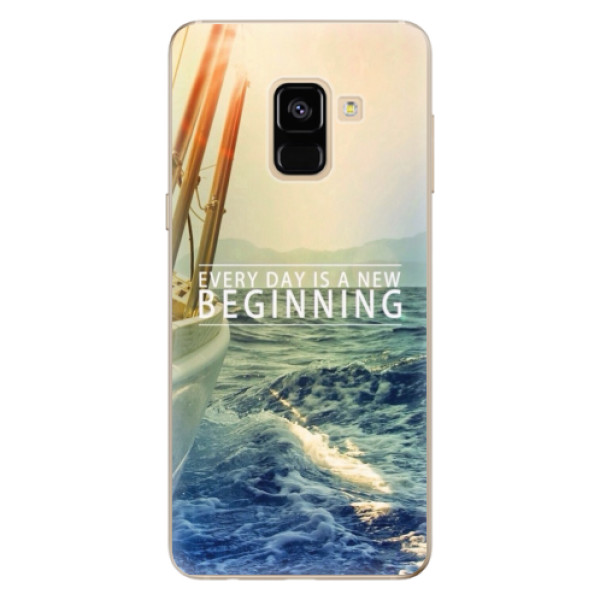 Odolné silikonové pouzdro iSaprio - Beginning - Samsung Galaxy A8 2018