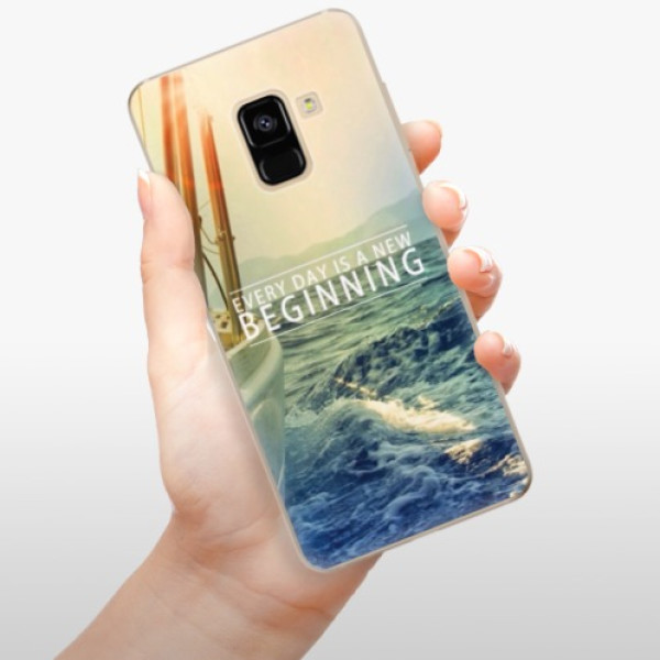 Silikonové pouzdro iSaprio - Samsung Galaxy A8 2018 - Beginning