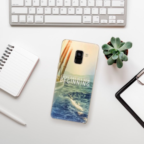Silikonové pouzdro iSaprio - Samsung Galaxy A8 2018 - Beginning