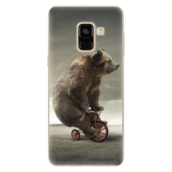 Odolné silikonové pouzdro iSaprio - Bear 01 - Samsung Galaxy A8 2018