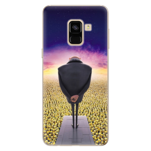 Silikonové odolné pouzdro iSaprio - Gru na mobil Samsung Galaxy A8 2018 (Silikonový kryt, obal, pouzdro iSaprio - Gru na mobilní telefon Samsung Galaxy A8 2018)