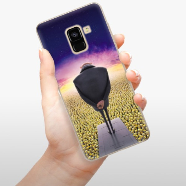 Silikonové pouzdro iSaprio - Samsung Galaxy A8 2018 - Gru