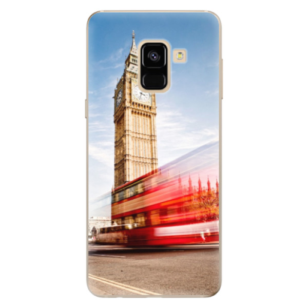 Silikonové odolné pouzdro iSaprio - London 01 na mobil Samsung Galaxy A8 2018 (Silikonový kryt, obal, pouzdro iSaprio - London 01 na mobilní telefon Samsung Galaxy A8 2018)