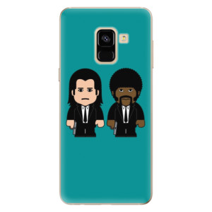 Silikonové pouzdro iSaprio - Samsung Galaxy A8 2018 - Pulp Fiction