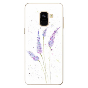 Silikonové pouzdro iSaprio - Samsung Galaxy A8 2018 - Lavender