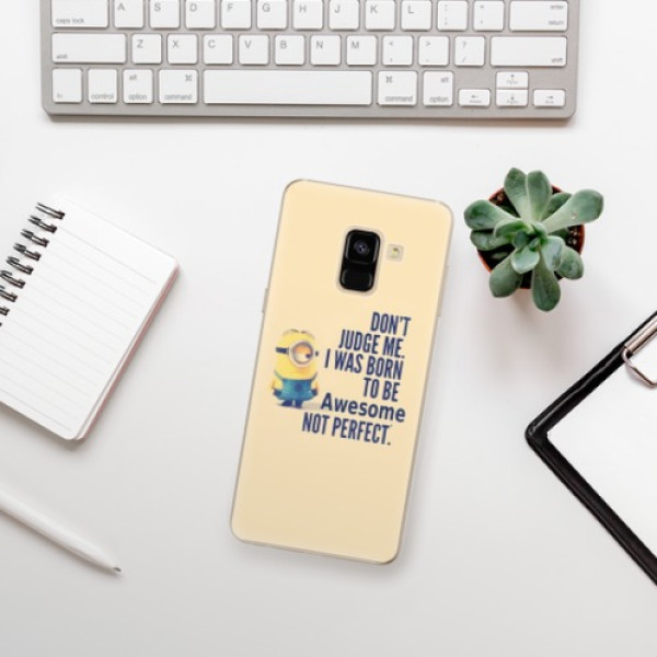 Silikonové pouzdro iSaprio - Samsung Galaxy A8 2018 - Be Awesome