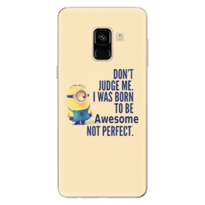 Silikonové pouzdro iSaprio - Samsung Galaxy A8 2018 - Be Awesome