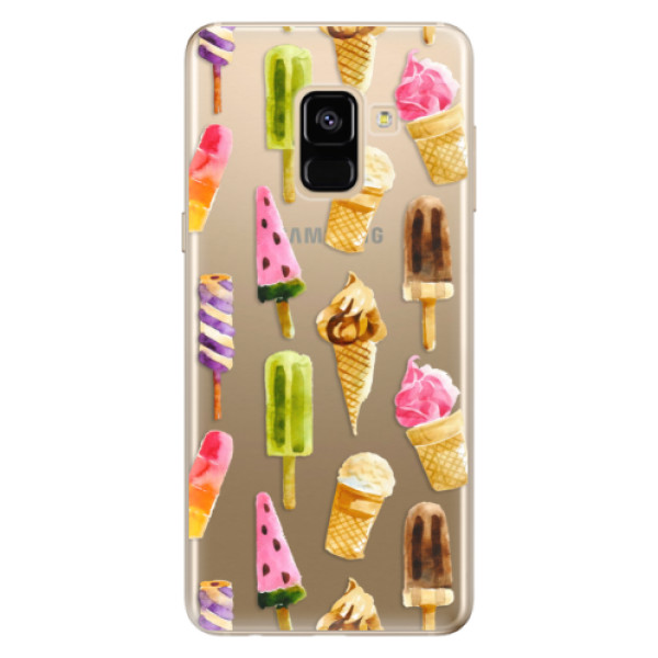 Odolné silikonové pouzdro iSaprio - Ice Cream - Samsung Galaxy A8 2018