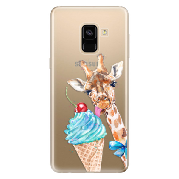 Odolné silikonové pouzdro iSaprio - Love Ice-Cream - Samsung Galaxy A8 2018