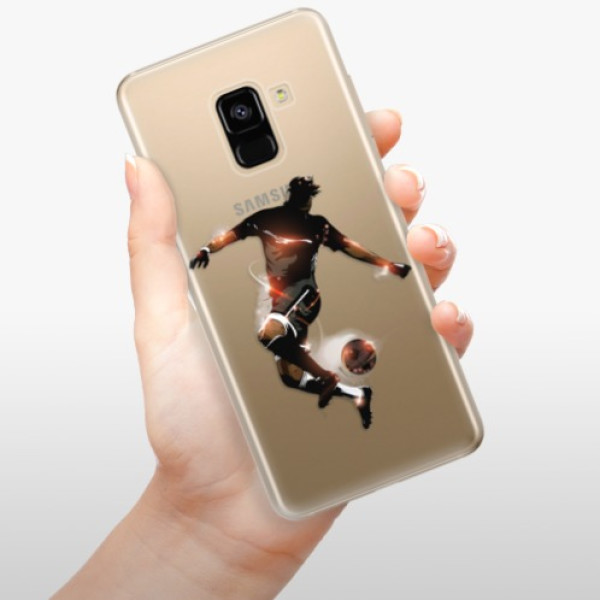 Silikonové pouzdro iSaprio - Samsung Galaxy A8 2018 - Fotball 01