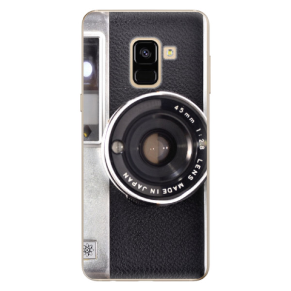 Odolné silikonové pouzdro iSaprio - Vintage Camera 01 - Samsung Galaxy A8 2018