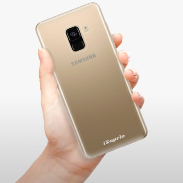 Silikonové pouzdro iSaprio - Samsung Galaxy A8 2018 - 4Pure čiré - VÝPRODEJ