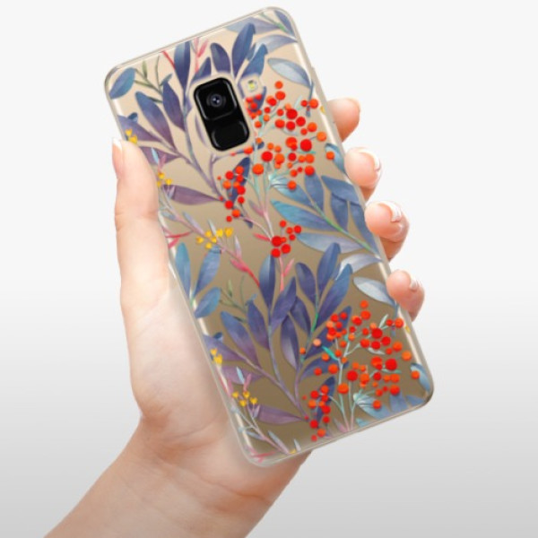 Silikonové pouzdro iSaprio - Samsung Galaxy A8 2018 - Rowanberry
