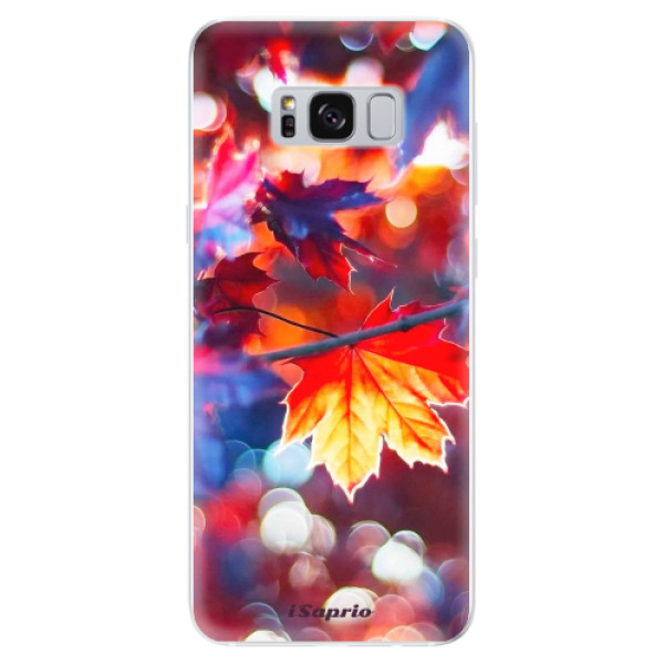 Odolné silikonové pouzdro iSaprio - Autumn Leaves 02 - Samsung Galaxy S8