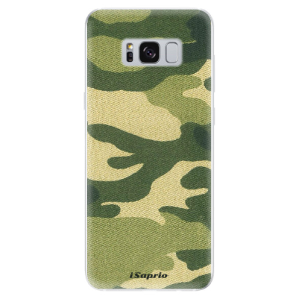 Odolné silikonové pouzdro iSaprio - Green Camuflage 01 - Samsung Galaxy S8