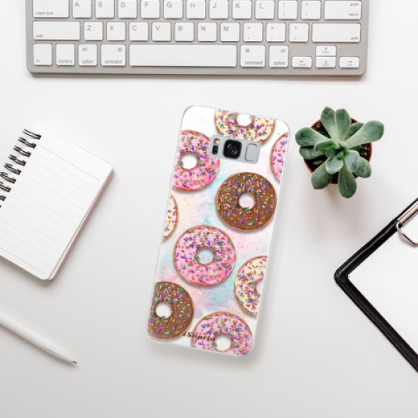 Silikonové pouzdro iSaprio - Samsung Galaxy S8 - Donuts 11