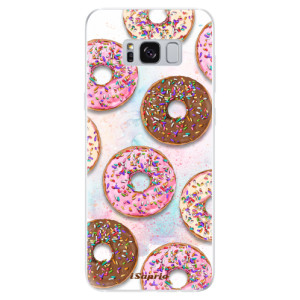 Silikonové pouzdro iSaprio - Samsung Galaxy S8 - Donuts 11