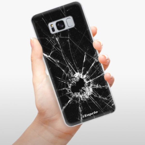 Silikonové pouzdro iSaprio - Samsung Galaxy S8 - Broken Glass 10