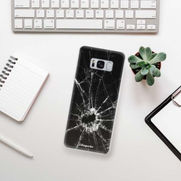Silikonové pouzdro iSaprio - Samsung Galaxy S8 - Broken Glass 10