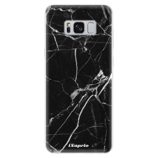 Odolné silikonové pouzdro iSaprio - Black Marble 18 - Samsung Galaxy S8