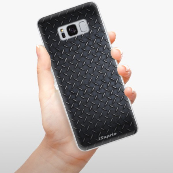 Silikonové pouzdro iSaprio - Samsung Galaxy S8 - Metal 01