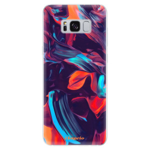 Silikonové pouzdro iSaprio - Samsung Galaxy S8 - Color Marble 19
