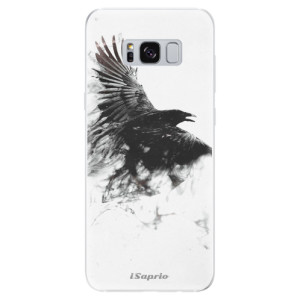 Silikonové pouzdro iSaprio - Samsung Galaxy S8 - Dark Bird 01