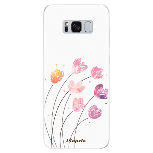 Silikonové odolné pouzdro iSaprio - Flowers 14 na mobil Samsung Galaxy S8 (Silikonový kryt, obal, pouzdro iSaprio - Flowers 14 na mobilní telefon Samsung Galaxy S8)