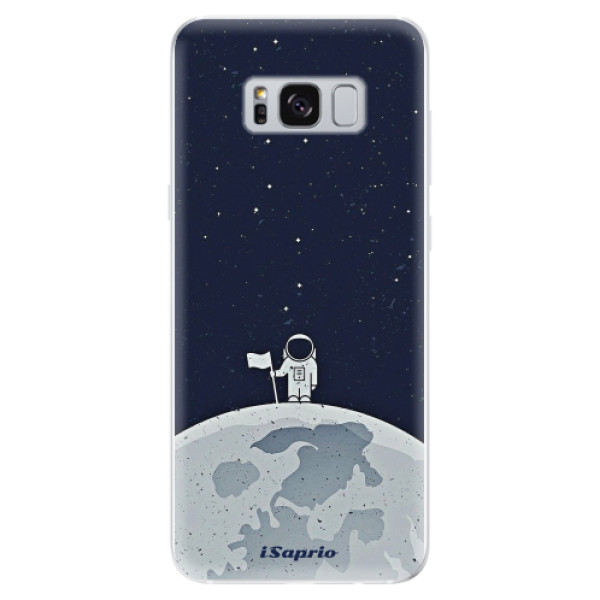 Silikonové odolné pouzdro iSaprio - On The Moon 10 na mobil Samsung Galaxy S8 (Silikonový kryt, obal, pouzdro iSaprio - On The Moon 10 na mobilní telefon Samsung Galaxy S8)