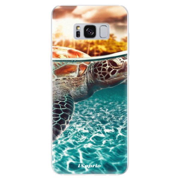 Silikonové odolné pouzdro iSaprio - Turtle 01 na mobil Samsung Galaxy S8 (Silikonový kryt, obal, pouzdro iSaprio - Turtle 01 na mobilní telefon Samsung Galaxy S8)