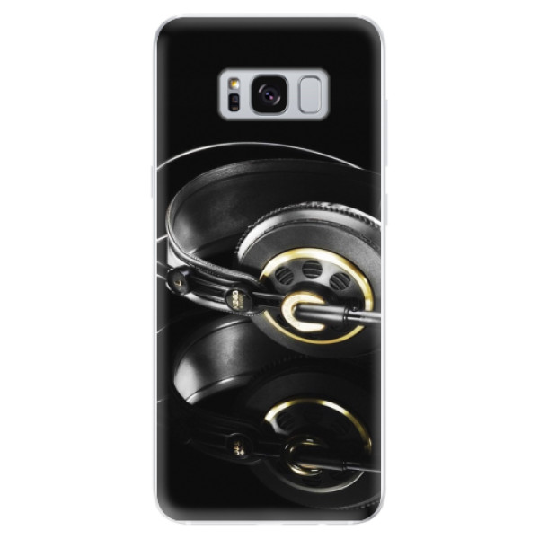 Odolné silikonové pouzdro iSaprio - Headphones 02 - Samsung Galaxy S8