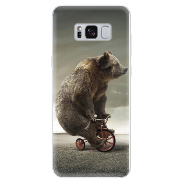 Silikonové odolné pouzdro iSaprio - Bear 01 na mobil Samsung Galaxy S8 (Silikonový kryt, obal, pouzdro iSaprio - Bear 01 na mobilní telefon Samsung Galaxy S8)