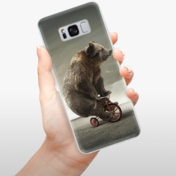 Silikonové pouzdro iSaprio - Samsung Galaxy S8 - Bear 01