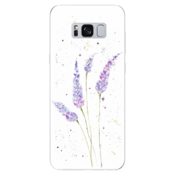 Silikonové odolné pouzdro iSaprio - Lavender na mobil Samsung Galaxy S8 (Silikonový kryt, obal, pouzdro iSaprio - Lavender na mobilní telefon Samsung Galaxy S8)