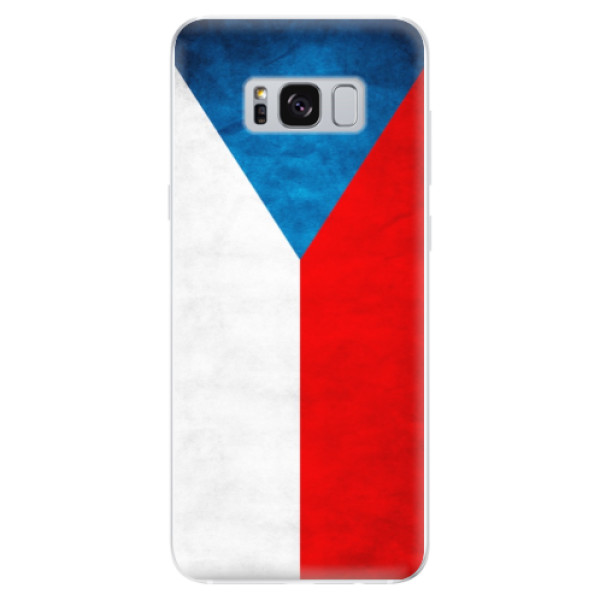 Silikonové odolné pouzdro iSaprio - Czech Flag na mobil Samsung Galaxy S8 (Silikonový kryt, obal, pouzdro iSaprio - Czech Flag na mobilní telefon Samsung Galaxy S8)