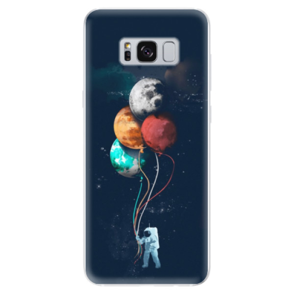 Odolné silikonové pouzdro iSaprio - Balloons 02 - Samsung Galaxy S8
